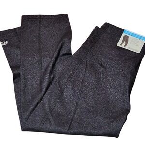 NWT Marika‎ Dark Gray cropped workout leggings Women's Small